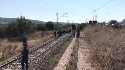 Trenin Çarptığı 87 Yaşındaki Kişi Öldü - Manisa