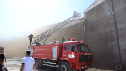 Kahramanmaraş'ta Fabrika Yangını Korkuttu