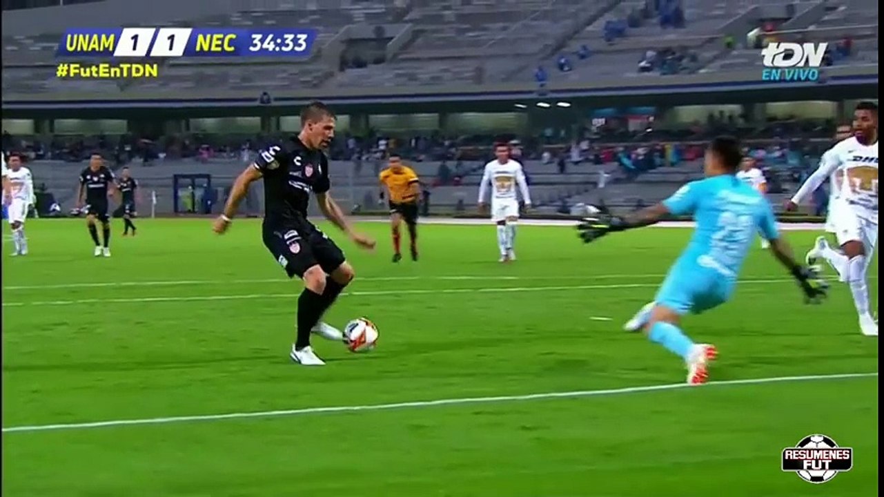 Pumas vs Necaxa 1-3 Resumen Goles Copa MX 2018