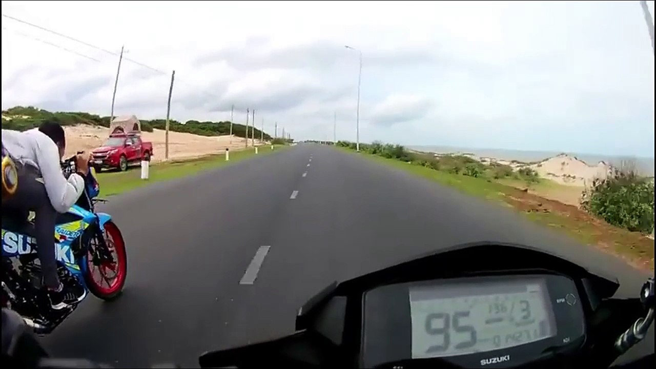 Test thử Raider 150 fi Satria 150 ...