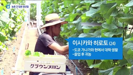 [청년농부]취업률 98%에도…농촌이 좋은 日청년들
