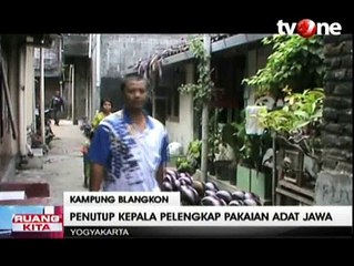Jalan-jalan ke Kampung Blangkon di Wirobrajan