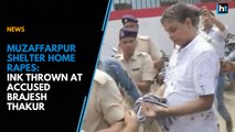 Muzaffarpur shelter home rapes: Ink thrown at accused Brajesh Thakur