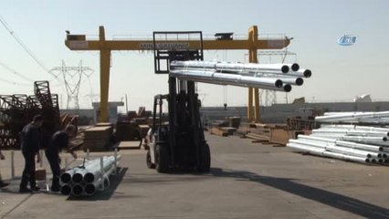 Filistin'in Enerji Nakil Hattı Mina Galvaniz'den
