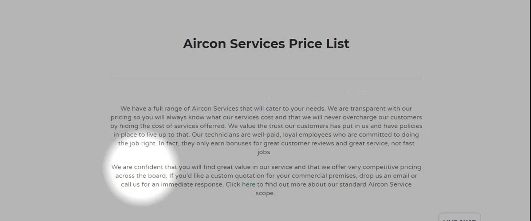 aircon service singapore