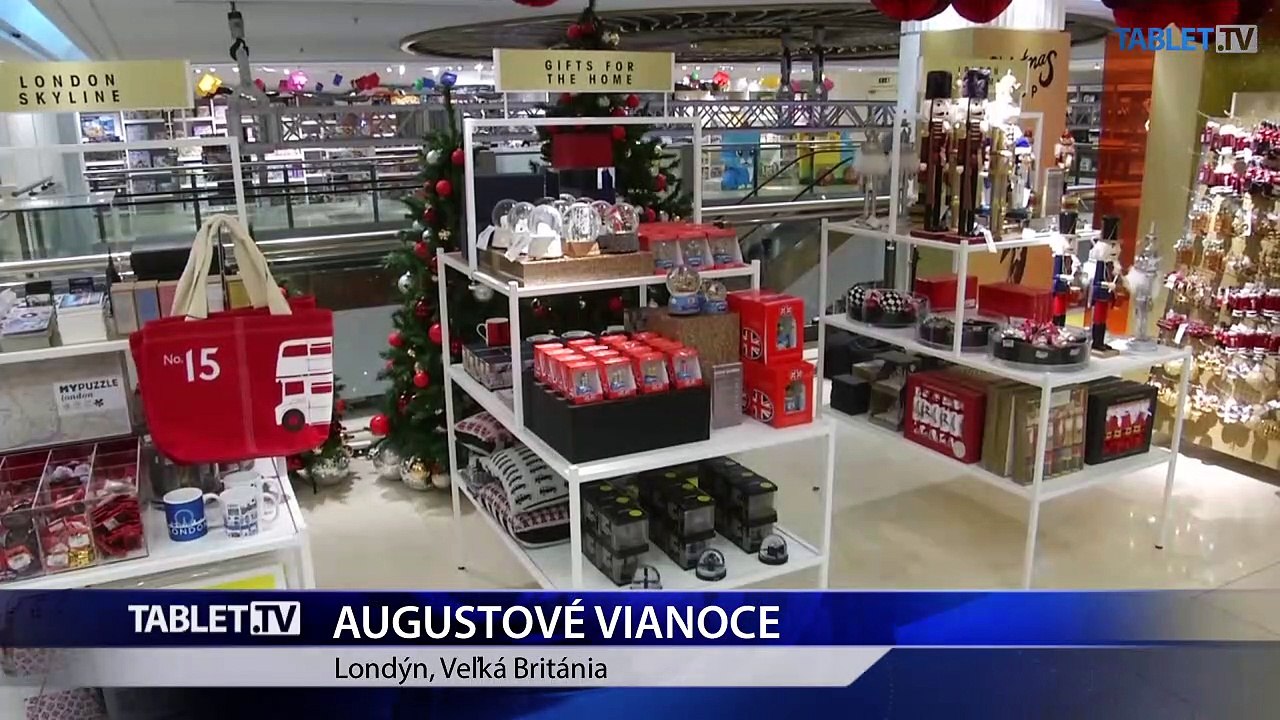 V Londýne už obchodný dom začal s predajom vianočného tovaru