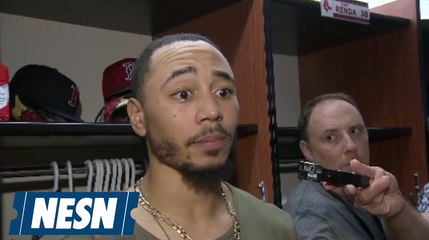 Mookie Betts, Mitch Moreland on late game offense for Red Sox