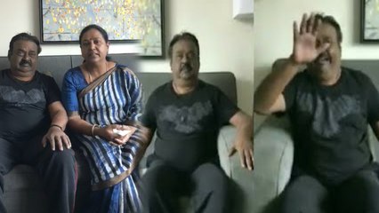 கலைஞருக்கு கண்ணீர் மல்க மனைவியுடன் விஜயகாந்த் அஞ்சலி- வீடியோ