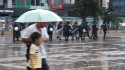 Sağanak Yağmur Samsunluları Hazırlıksız Yakaladı