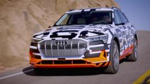 Audi e-tron-Prototyp extrem - Bremstest am Pikes Peak