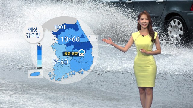 [날씨] 폭염 잠재우는 소나기 온다...국지성 호우 주의 / YTN
