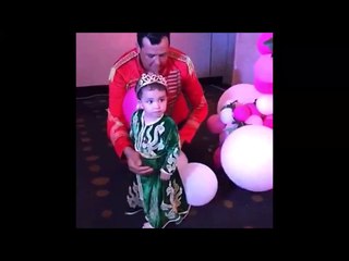 إطلالة دنيا بطمة في عيد ميلاد ابنتها غزل الترك الأول بحفل يغلفه الترف