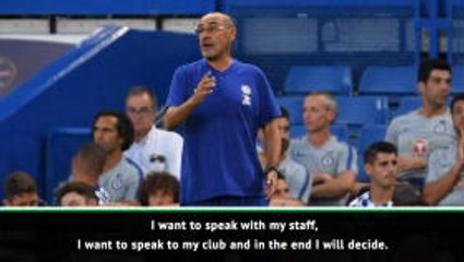 Sarri undecided on Chelsea captain