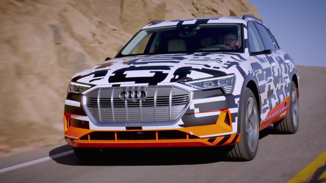 Going downhill – the Audi e-tron prototype braking test at Pikes Peak