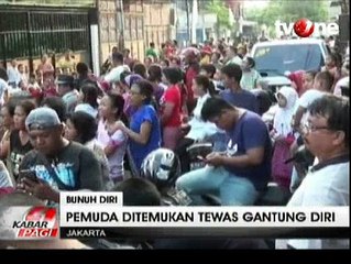 Warga Krukut Heboh, Pemuda Ditemukan Gantung Diri