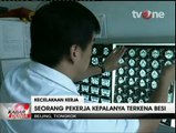 Kepala Tertancap Gagang Baja, Pekerja Ini Alami Cedera Otak