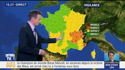 La météo pour ce jeudi 9 août 2018