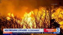 Holy Fire Continues to Scorch Thousands of Acres in Cleveland National Forest