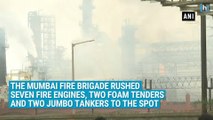 43 injured in a massive fire incident at Bharat Petroleum plant near Mumbai