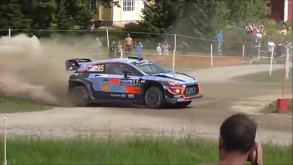 Rally Finland 2018 -  Mistakes and Jumps.