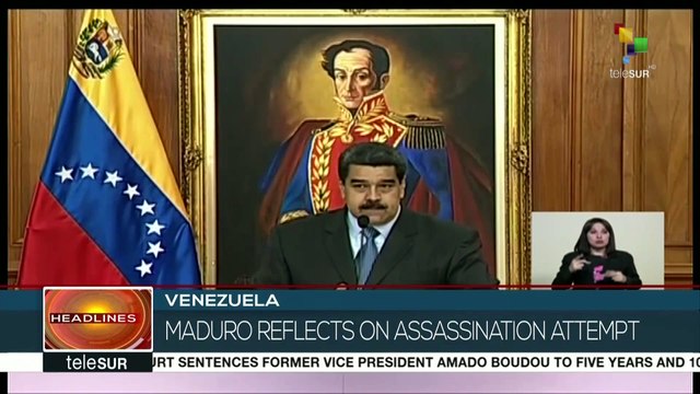 Maduro Informs About The Assassination Attempt Investigation