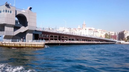 İSTANBUL HALİÇ VE  BOĞAZDAN KISA GÖRÜNTÜLER 14-10-2017