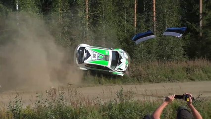 Rally Finland 2018 -  Crashes