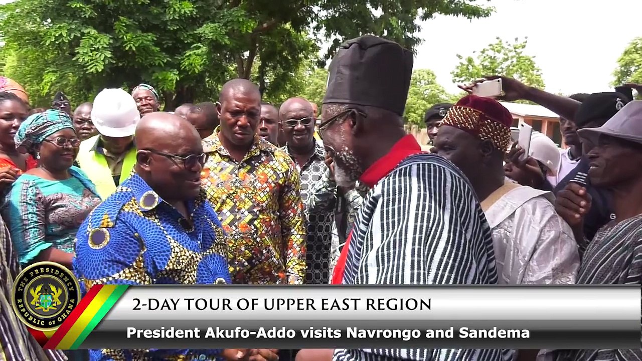 Video: President Akufo-Addo ends 2-day tour of Upper East Region