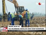 Presiden Jokowi Kunjungi Proyek Jalan Tol Palembang-Indralaya