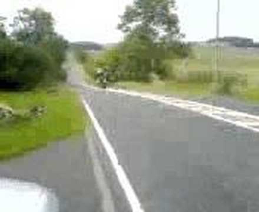 Crazy bike jump....