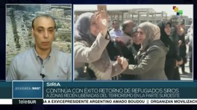 Continúa con éxito retorno de refugiados sirios a zonas liberadas