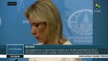 Rusia denuncia acusaciones de EEUU sobre supuesta injerencia en 2016