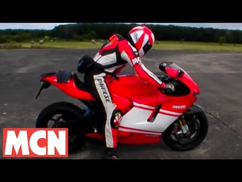 MCN Roadtest: Ducati Desmosedici RR top speed test