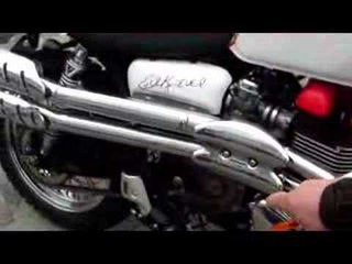 Triumph Bonneville Evel Knievel replica