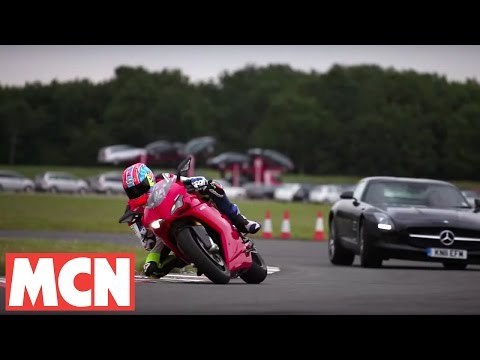 Mercedes SLS AMG & Ducati 1198 SP from a bikers point of view
