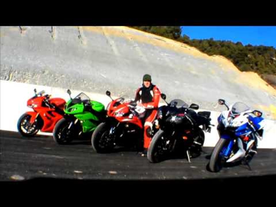 MCN Roadtest: 2009 600's group test preview