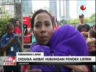 Areal Lapak Pemulung Musnah Usai Dilanda Kebakaran