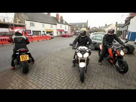 2011 Triumph Speed Triple v KTM SuperDuke v Kawasaki Z1000