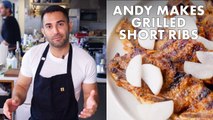 Andy Makes Grilled Short Ribs with Pickled Daikon