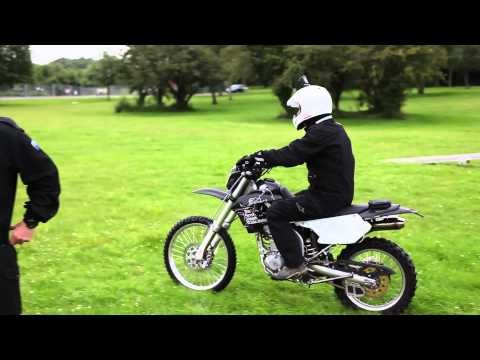 MCN rides with The White Helmets