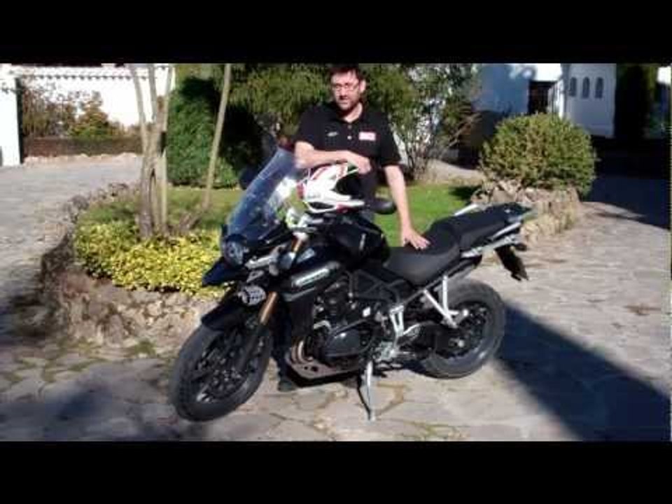Triumph Explorer 1200 first ride