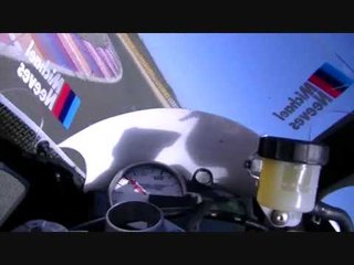 BMW S1000RR race bike Almeria test