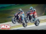 MV Agusta Rivale 800 vs Ducati Hypermotard SP | Versus Test | Motorcyclenews.com