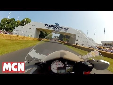 Michael Neeves at the Goodwood Festival of Speed | Video Diary | Motorcyclenews.com