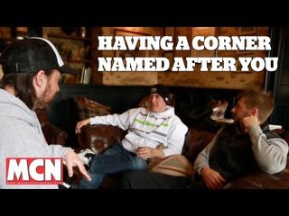 Chad speaks to McGuinness about having a TT corner named after him | Interviews | Motorcyclenews.com