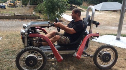 Démonstration de Swincar, l’ « araignée » électrique