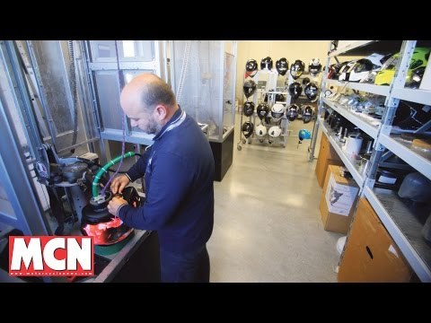 ‘Rossi’s helmets are made here’ | Features | Motorcyclenews.com