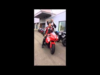 Ron Haslam takes the ice bucket challenge | Focus | Motorcyclenews.com