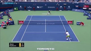 Novak Djokovic Beats Mirza Basic Highlights Toronto 2018