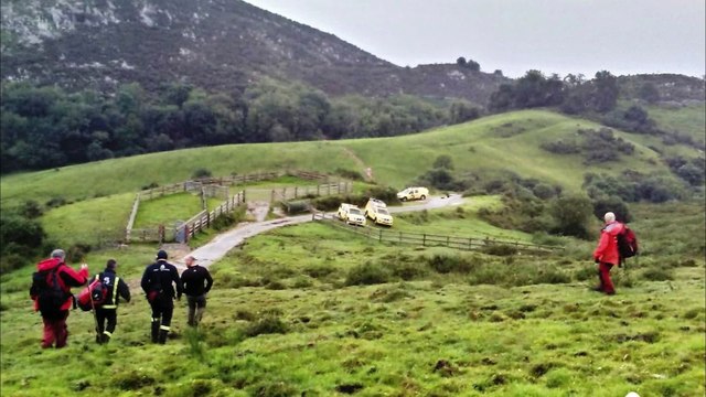 Encuentran el cuerpo del senderista muerto en el Mazucu, Llanes, Asturias